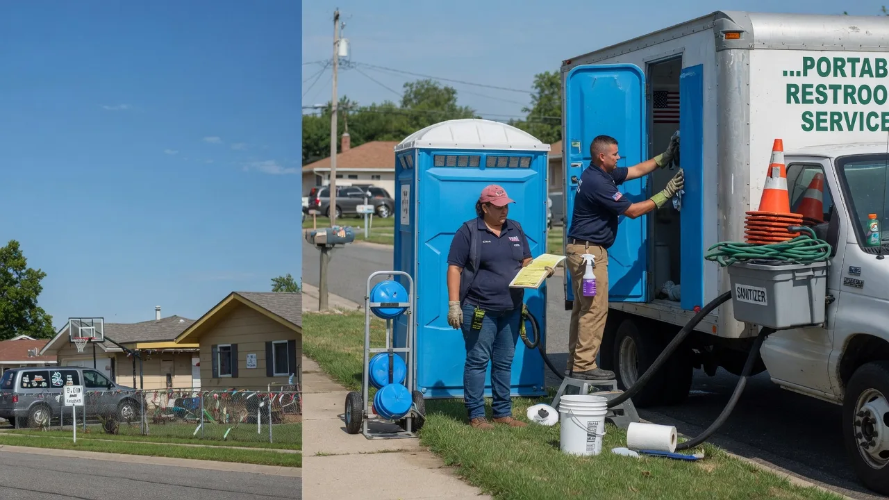 Portable Toilet Rental in Elsmore, KS near me